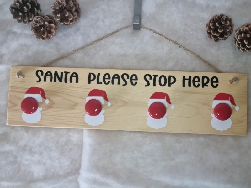 Santa Stocking Hanger