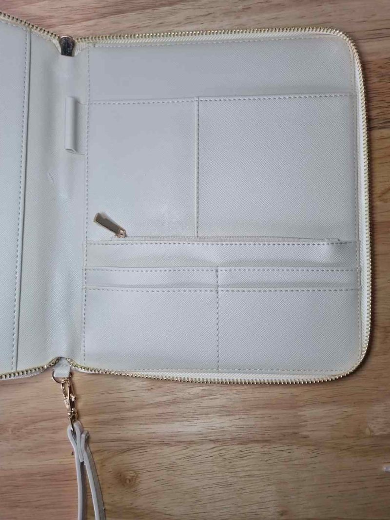 Sections of a Travel Organiser