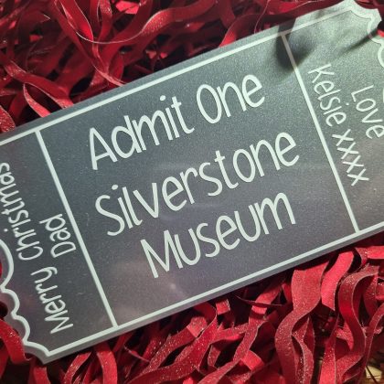 Tickets, Experience, memorabilia, gift ticket keepsake