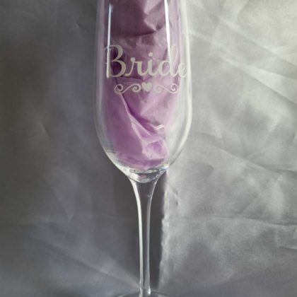 Personalised Champagne Flute