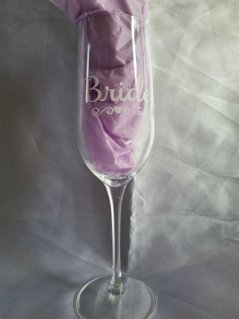 Personalised Champagne Flute