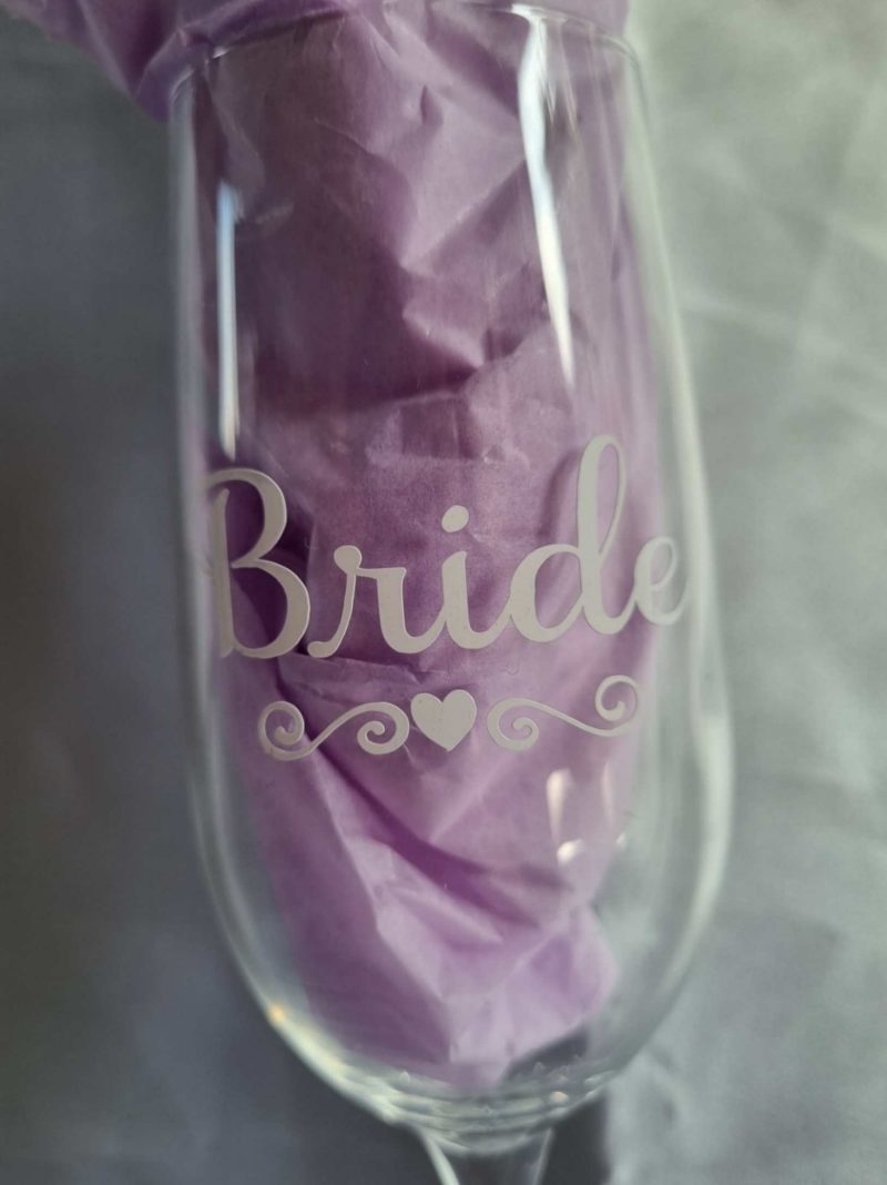 Personalised Champagne Flute