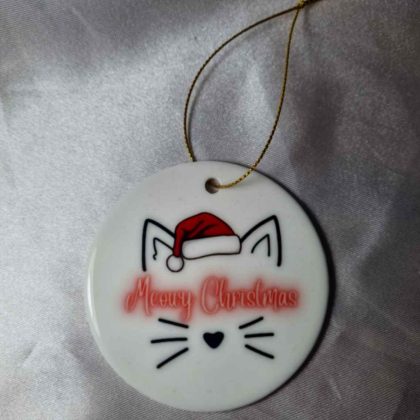 Cats Protection Ceramic Bauble