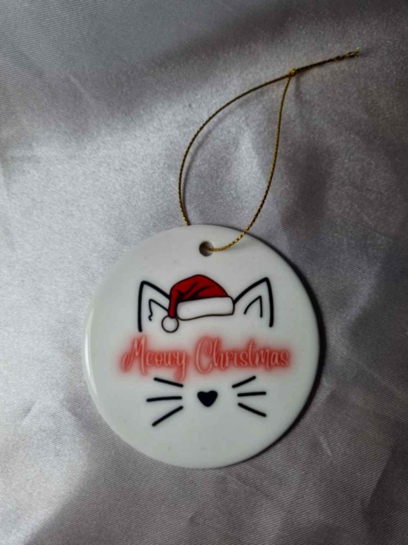 Cats Protection Ceramic Bauble