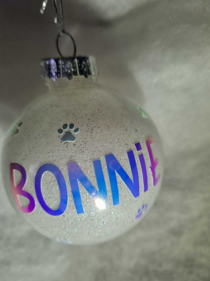 Cats Protection Glitter Bauble